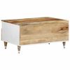 vidaXL Coffee Table 80x54x40 cm Solid Wood Mango