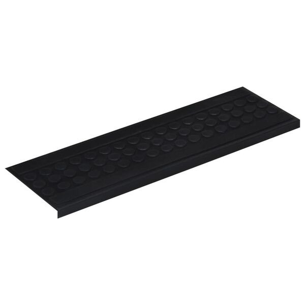 vidaXL Stair Treads 10 pcs 25x75 cm Rubber
