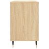 vidaXL Shoe Cabinet Sonoma Oak 102x36x60 cm Engineered Wood
