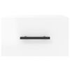 vidaXL Wall-mounted Bedside Cabinets 2 pcs High Gloss White 35x35x20 cm
