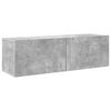 vidaXL 7 Piece TV Cabinet Set Concrete Grey Engineered Wood