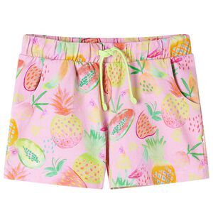 vidaXL Kids' Shorts with Drawstring Soft Pink 104
