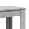 vidaXL Bar Table Concrete Grey 51x50x103.5 cm Engineered Wood