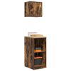 vidaXL Garage Cabinets 2 pcs Smoked Oak Engineered Wood