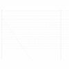vidaXL Field Fence Silver 25 x 1.6 m Galvanised steel