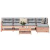 vidaXL 6 Piece Garden Sofa Set Solid Wood Douglas Fir