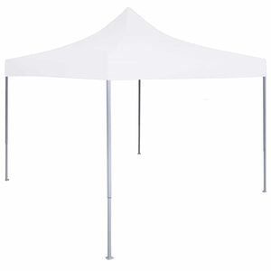 vidaXL Professional Folding Party Tent 3x3 m Steel White