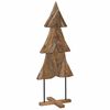 vidaXL Christmas Tree with Stand Brown 151 cm Solid teak wood