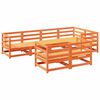 vidaXL Garden Sofa Set | Wax Brown | Solid Pine Wood | Medium