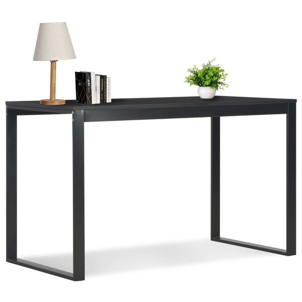 vidaXL Computer Desk Black 120x60x70 cm