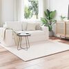 vidaXL Area Rugs Square HUARTE Cream 200 x 200 cm Polyester