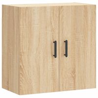 vidaXL Wall Cabinet Sonoma Oak 60x31x60 cm Engineered Wood