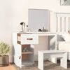vidaXL Dressing Table White 95x50x134 cm Solid Wood Pine