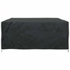 vidaXL Furniture Cover Plain Black 300 x 250 x 100 cm 420D