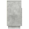 vidaXL Bedside Cabinets 2 pcs with 2 Drawers Concrete Grey 36x36x68 cm