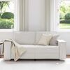 vidaXL Sofa White 180 x 78 x 84 cm Fabric