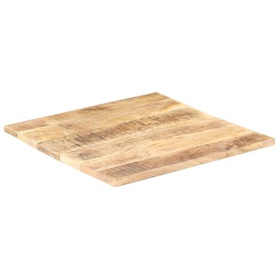 vidaXL Table Top Solid Mango Wood 25-27 mm 80x80 cm