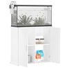 vidaXL Aquarium Stand White 81x36x73 cm Engineered Wood