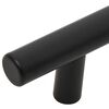 vidaXL Cabinet Handles 10 pcs Black 64 mm Stainless Steel