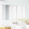vidaXL Wall Mirror Rectangular 50 x 100 cm Tempered Glass