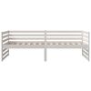 vidaXL Day Bed without Mattress White 80x200cm Solid Wood Pine