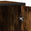 vidaXL Sideboard Smoked Oak 62x35x76 cm Engineered Wood