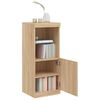 vidaXL Sideboard with LED Lights Sonoma Oak 41x37x100 cm