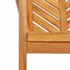 vidaXL Garden Dining Chairs 6 pcs Brown 59 x 62.5 x 89 cm