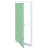 vidaXL Access Panel Green and Silver 35 x 55 cm