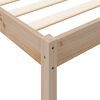 vidaXL Bookcase Bed without Mattress 90x190 cm Solid Wood Pine