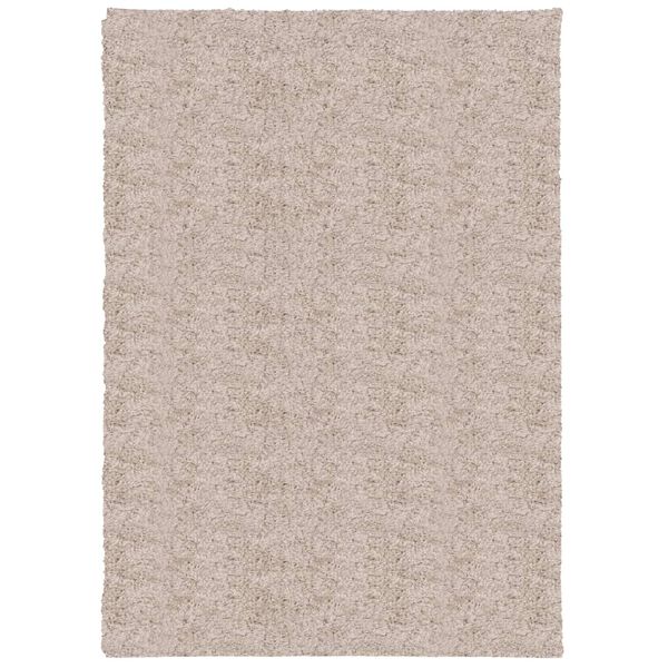 vidaXL Shaggy Rug PAMPLONA High Pile Modern Beige 120x170 cm