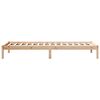 vidaXL Extra Long Bed Frame without Mattress 100x210 cm Solid Wood Pine