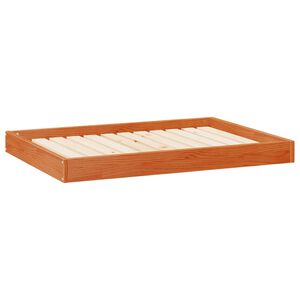 vidaXL Dog Bed 101.5 x 74 x 9 cm Solid Pine Wood