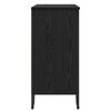 vidaXL Sideboard Black Oak 78 x 35 x 74.5 cm