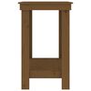 vidaXL Work Bench Honey Brown 80x50x80 cm Solid Wood Pine