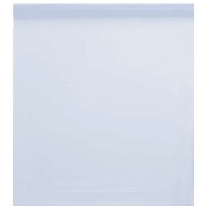 vidaXL Window Film Static Frosted White 45x500 cm PVC