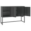 vidaXL Sideboard Anthracite 105x35x75 cm Steel