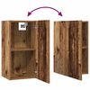 vidaXL TV Cabinet Set Wall-mounted 10 pcs Old Wood Engineered Wood