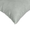 vidaXL Sofa Pillows 2 pcs Light Grey 50 x 50 cm Corduroy Fabric