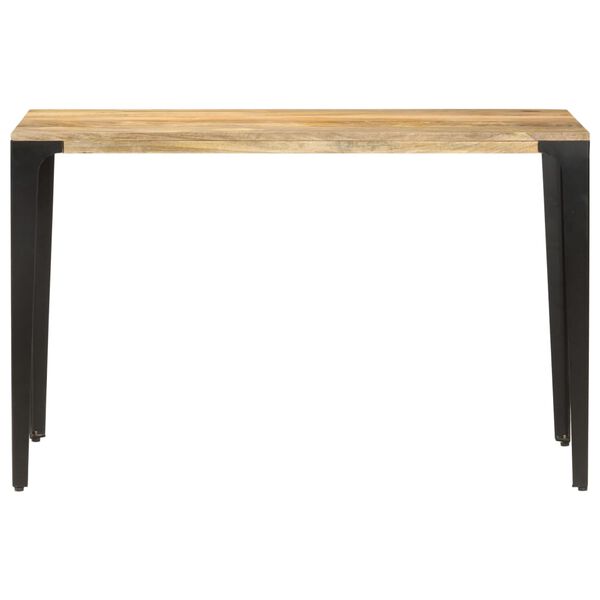 vidaXL Dining Table 120x60x76 cm Solid Mango Wood