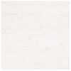 vidaXL Table Top White 70x70x2.5 cm Solid Wood Pine Square