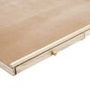 HI Puzzle Table with 4 Drawers 90x 67x4.5 cm Wood