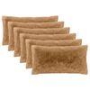 vidaXL Cushion with Pillow HEERLEN 2 pcs Taupe PV Fleece