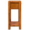 vidaXL End Table Solid Acacia Wood 30x30x70 cm