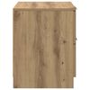vidaXL Bedside Cabinet with Drawer 2 pcs Artisan Oak 45 x 39 x 50cm