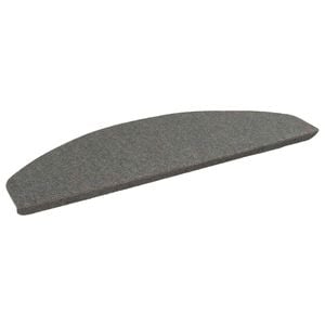 vidaXL Self-adhesive Stair Mats 15 pcs Grey 80 x 28 x 3.5 cm