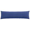 vidaXL Sofa Pillows 2 pcs Police Blue 145 x 40 cm Corduroy Fabric
