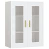 vidaXL Hanging Wall Cabinet White 69.5x34x90 cm