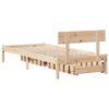 vidaXL Bed Frame without Mattress 90x200 cm Solid Wood Pine