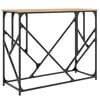 vidaXL Console Table Sonoma Oak 100x40x80 cm Engineered Wood